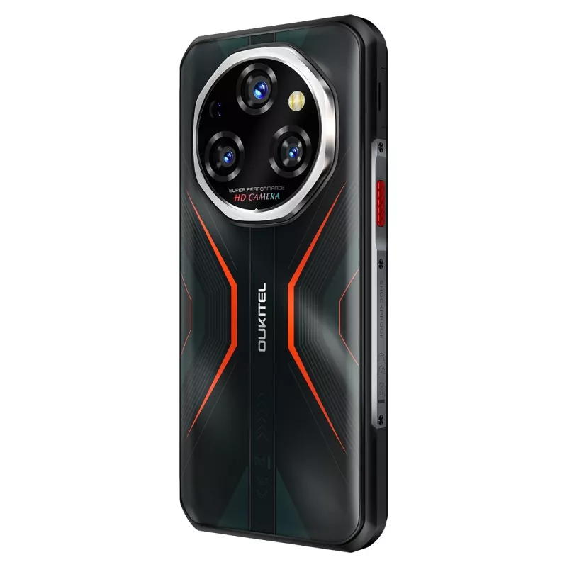 Išmanusis telefonas Oukitel WP55 Pro 6,6 colio 16GB/512GB Oranžinis