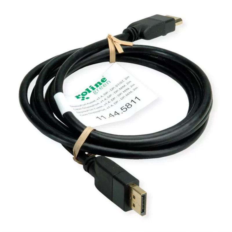 DisplayPort kabelis ROLINE 11445813 5 m DisplayPort į DisplayPort