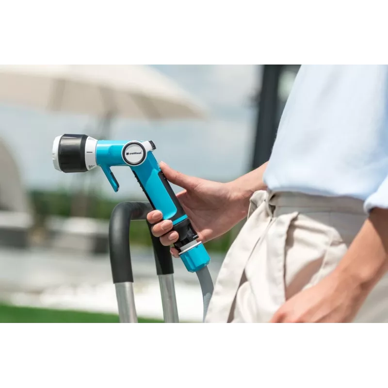 Metalinis žarnos vežimėlis Cellfast EXPLORER 60m 1/2 colio