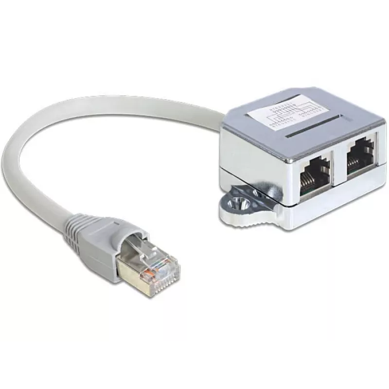 Tinklo kabelis DeLOCK 65441 RJ-45 0,15 m Pilka