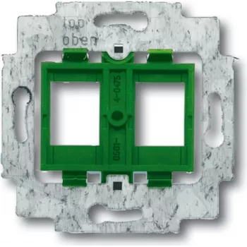 BUSCH JAEGER 1753-0-8048 - 2 x RJ-45 - Žalias - Metalinis - Plastikinis