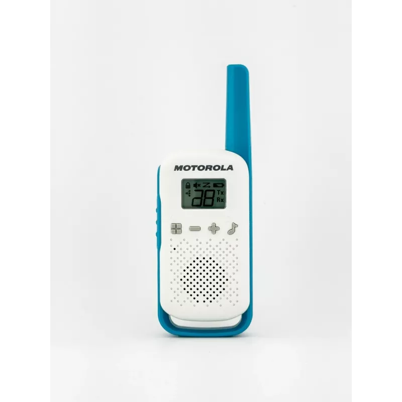 Motorola Talkabout T42 racija, 2 vnt. pakuotė (oranžinė-mėlyna)