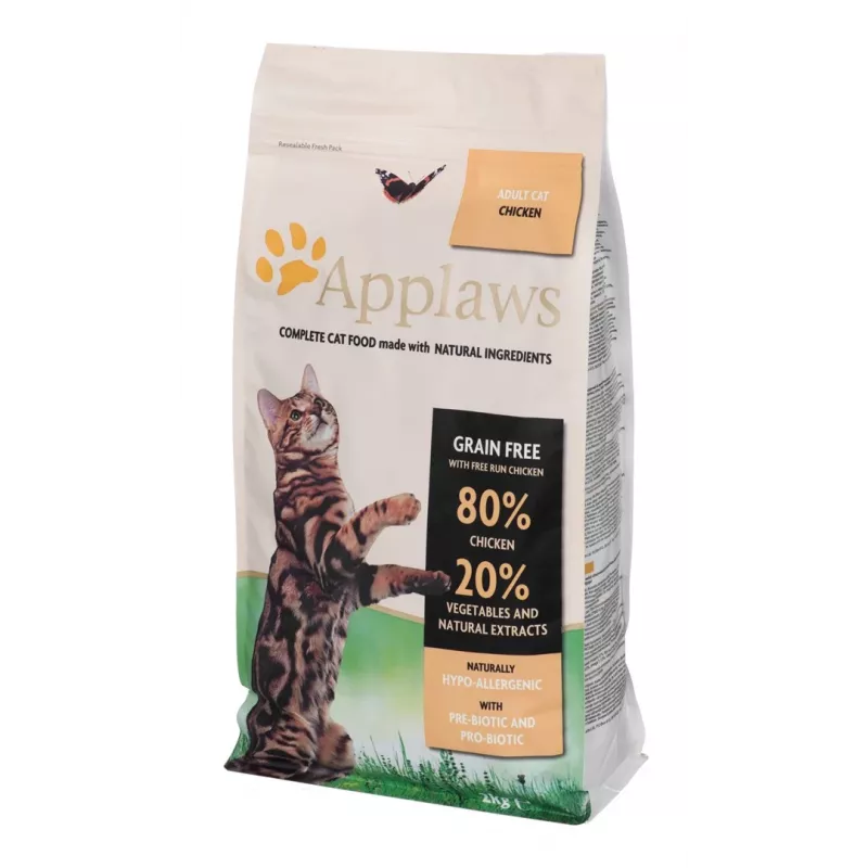 APPLAWS Chicken - sausas kačių maistas - 2 kg