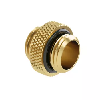 Barrow adapter tiesus G1/4 colio vyras į G1/4 colio vyrą, 5 mm prievadas, auksinis (TB2D-MINI01 go)