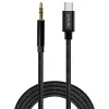 Audio kabelis Savio CL-188 2m Juodas Vyriškas-Vyriškas