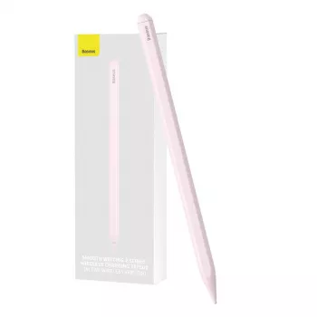 Rašiklis planšetei Baseus Smooth Writing SXBC060104 – belaidis įkrovimas, rožinė