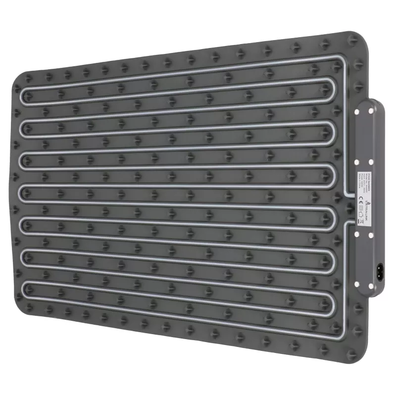 Extralink elektrinis šildomas kilimėlis pilkas 63x38 cm 400W