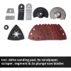 Daugiafunkcis įrankis EINHELL TP-MG 18 Li BL Solo — 18 V Li‑Jon, šlifavimas, poliravimas, pjovimas, 1,08 kg, juoda/raudona