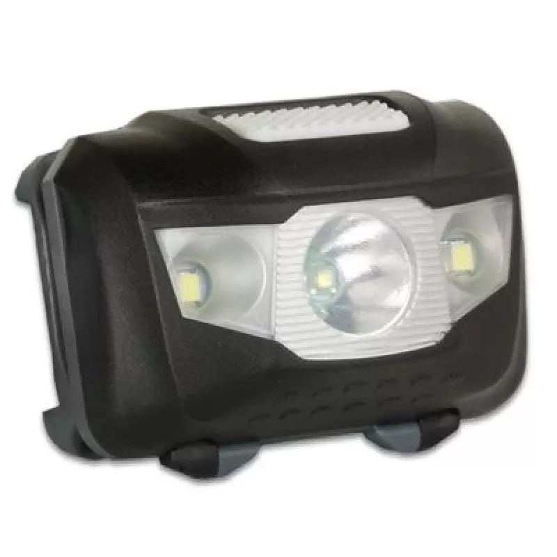 Arcas ARC5 priekinis žibintas | 1 LED + 2 prožektorių LED | 5 W | 160 lm | 4+3 šviesos režimai