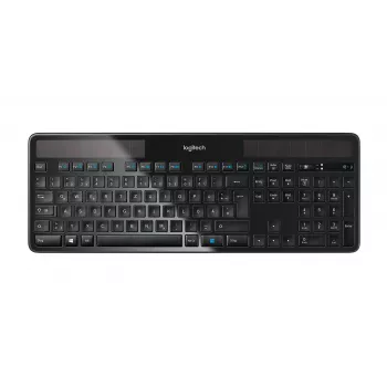 Logitech belaidė saulės energijos klaviatūra K750