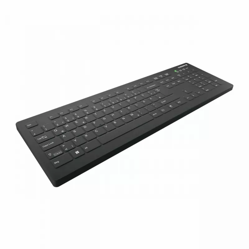 Contour Design Active Key Contour QuickClean medicininė klaviatūra IP68 pilno dydžio belaidė juoda DE C8112