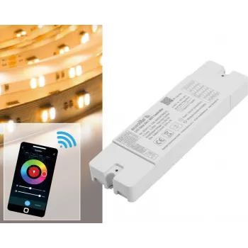 LED juostos valdiklis EUROLITE 50531113 WiFi 5in1