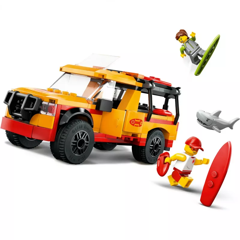 LEGO CITY 60453 Gelbėtojų paplūdimio vilkikas