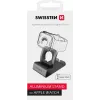 Aliumininis stovas SWISSTEN 25005200, skirtas Apple Watch Series 1–6, pilka spalva