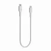Laidas USB-C-USB-C PowerStream 100W pintas 1,2m baltas