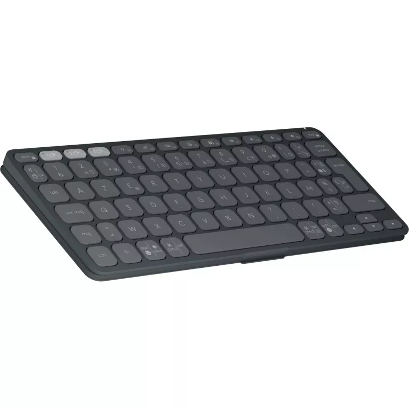 Logitech Keys-To-Go 2 klaviatūra universali Bluetooth AZERTY prancūzų išdėstymas grafito spalva