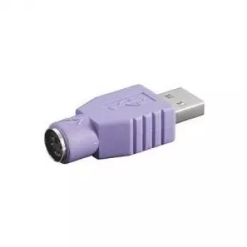 Microconnect USBA-M/PS2-F USB A PS2 violetinis kabelio adapteris