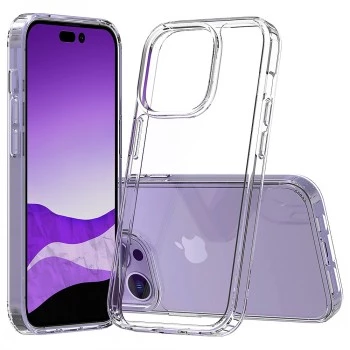 SCREENOR BUMPER dėklas iPhone 15 Plus 6,7 colio — permatomas TPU