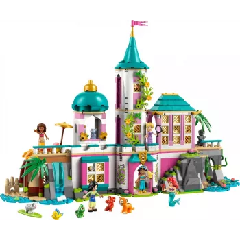 LEGO Disney Princess Pilies ir karališkų augintinių statybų rinkinys 43267 — 787 dalys, 5 minifigūrėlės, nuo 6 metų, 320×460×100 mm