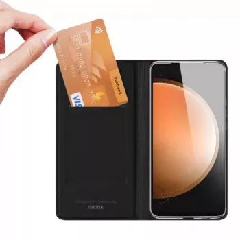 Nevox dėklas su pinigine Samsung Galaxy S25 FE, juodas (2575)