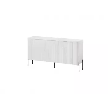 Komoda VERA 150x40x80 cm matinė balta