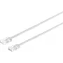 Tinklo laidas Tecline 778003W 0,25 m Cat6 U/UTP Baltas