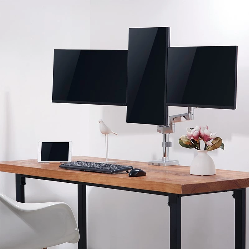 LogiLink BP0090 monitoro laikiklis / stovas 68,6 cm (27 inch) stalas Sidabrinis