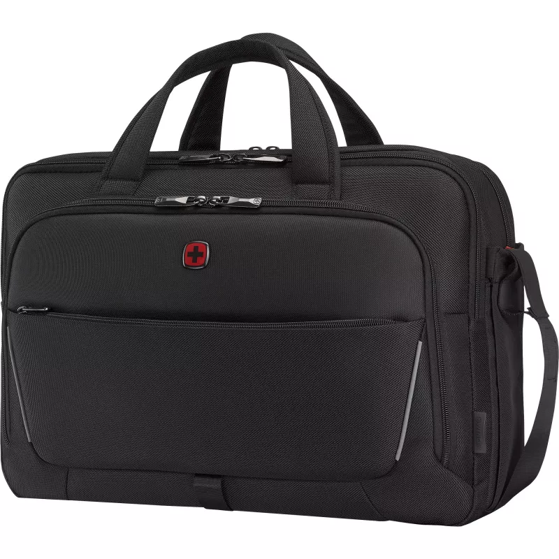 Wenger portfelis Meteor, tinka 16–17 colių nešiojamam kompiuteriui (iki 43,2 cm), juodas