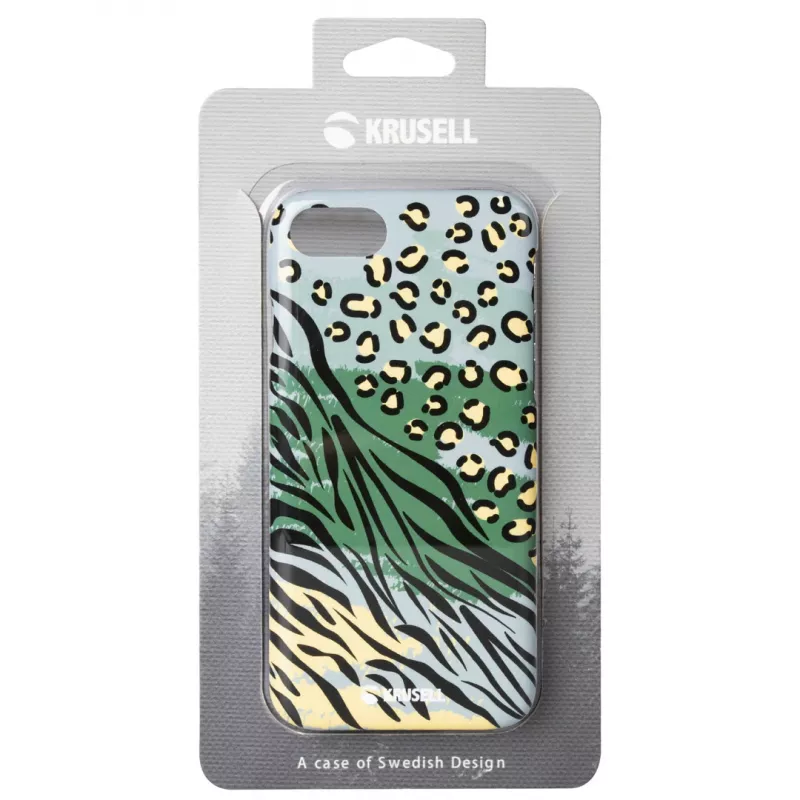 Apsauginis dėklas telefonui Krusell Cover Limited, Apple iPhone 8/7, laukinė žalia