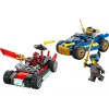 LEGO NINJAGO Statybiniai blokeliai 71840 Lenktynių dvikova Rogue prieš Drix