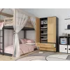 Topeshop SZAFA MALWA AN/AR K bedroom wardrobe/closet 5 shelves 2 durelės(s)