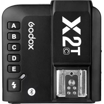 Trigeriai Godox X2T-C belaidis 2.4 GHz TTL sinchronizatorius Canon