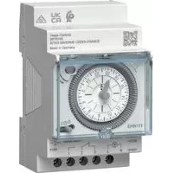 Hager EHN111 elektromechaninis laikmatis su galios rezervu, dienos laikmatis, 1W, 16A, 1