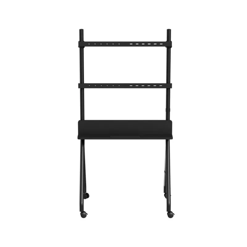 Mobilus televizoriaus stovas Gembird TVS-86F-02 2.18 m Juodas 40 kg 55-86 coliai