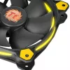Thermaltake Riing 14 LED 140 mm korpuso ventiliatorius juodas/geltonas