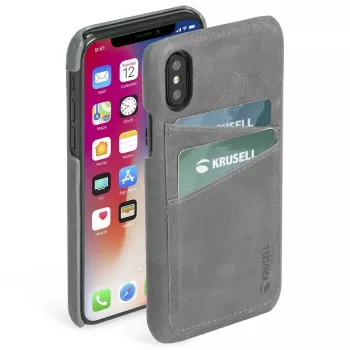 Krusell Sunne iPhone XS Max Vintage Grey dėklas