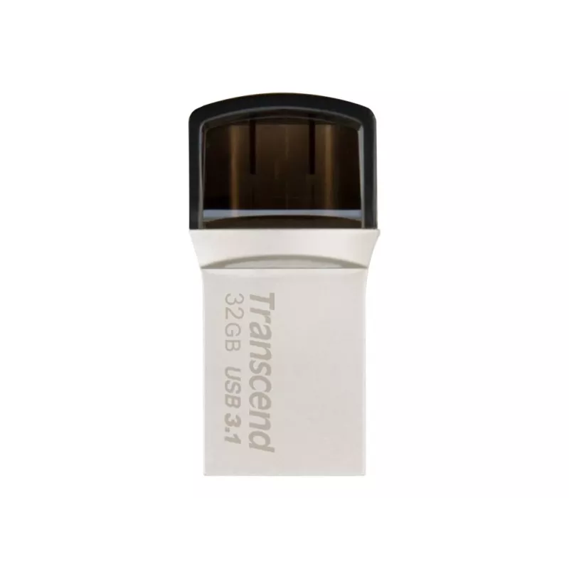 Transcend JetFlash 890 32GB USB atmintukas su dviem jungtimis