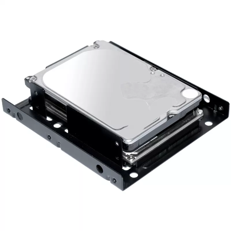 Montavimo rėmelis ULTRON Internal 2x2.5 SSD/HDD Metal black (377215)