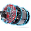 Einhell TP-CD 18/80 Li BL-Solo akumuliatorinis gręžtuvas be akumuliatoriaus ir įkroviklio, 1,41 kg, juodos ir raudonos spalvos