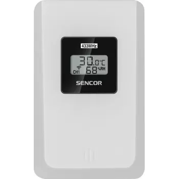 Sencor SWS 3000 W belaidė orų stotelė su jutiklio įkrovimo dėklu, balta