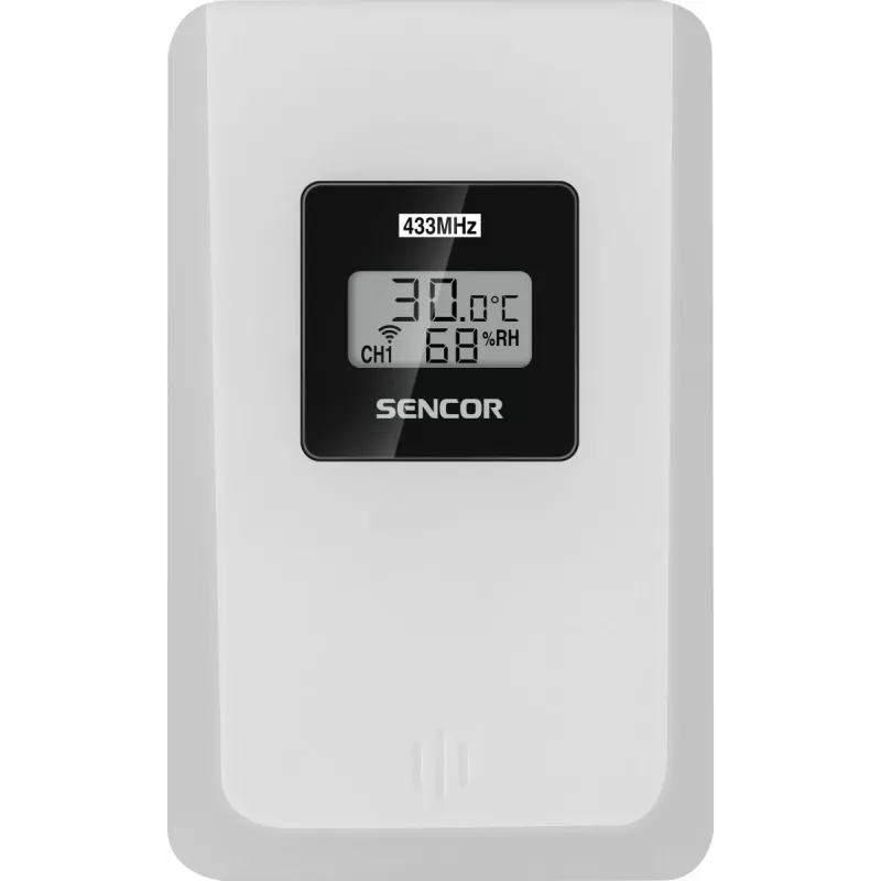 Sencor SWS 3000 W belaidė orų stotelė su jutiklio įkrovimo dėklu, balta