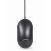 Gembird KBS-UML-01 pilno dydžio laidinė klaviatūra su pele – USB, QWERTY JAV, 104 klavišai, juoda
