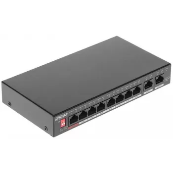 Dahua Technology PoE DH-PFS3010-8GT-96 nevaldomas gigabitinis Ethernet (10/100/1000) maitinimas per Ethernet