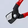 Kabelių žirklės Knipex 95 11 160 – 160 mm pjovimo galia, ergonomiškos rankenos