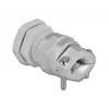 Kabelio įvadas DeLOCK 60354 pilkas metalas plastikas