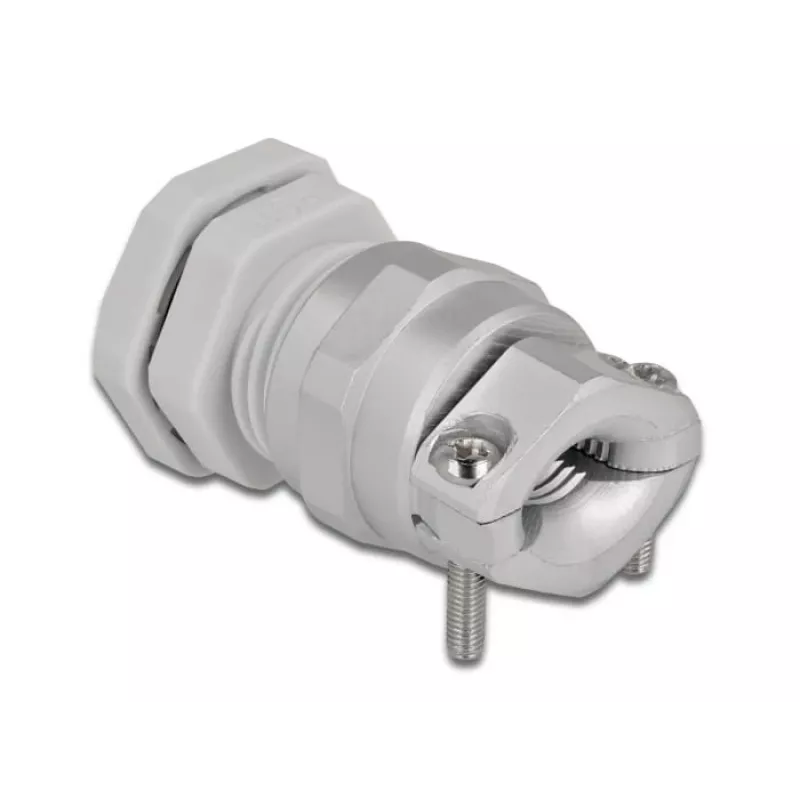 Kabelio įvadas DeLOCK 60354 pilkas metalas plastikas