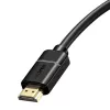 Baseus 2x HDMI 2.0 laidas 4K 30Hz, 3D, HDR, 18Gbps, 8m (juodas)