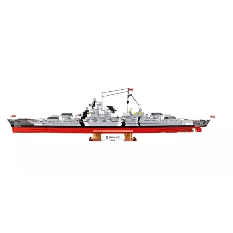 Konstruktorius Cobi Mūšio laivas Bismarck modelis su 3204 detalėmis - Cobi CO BI-4860