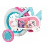 Vaikiškas dviratis Toimsa 1297 su 12 colių putplasčio ratais, 4 ratais, krepšiu, grandinės gaubtu, sparnais — My Little Pony