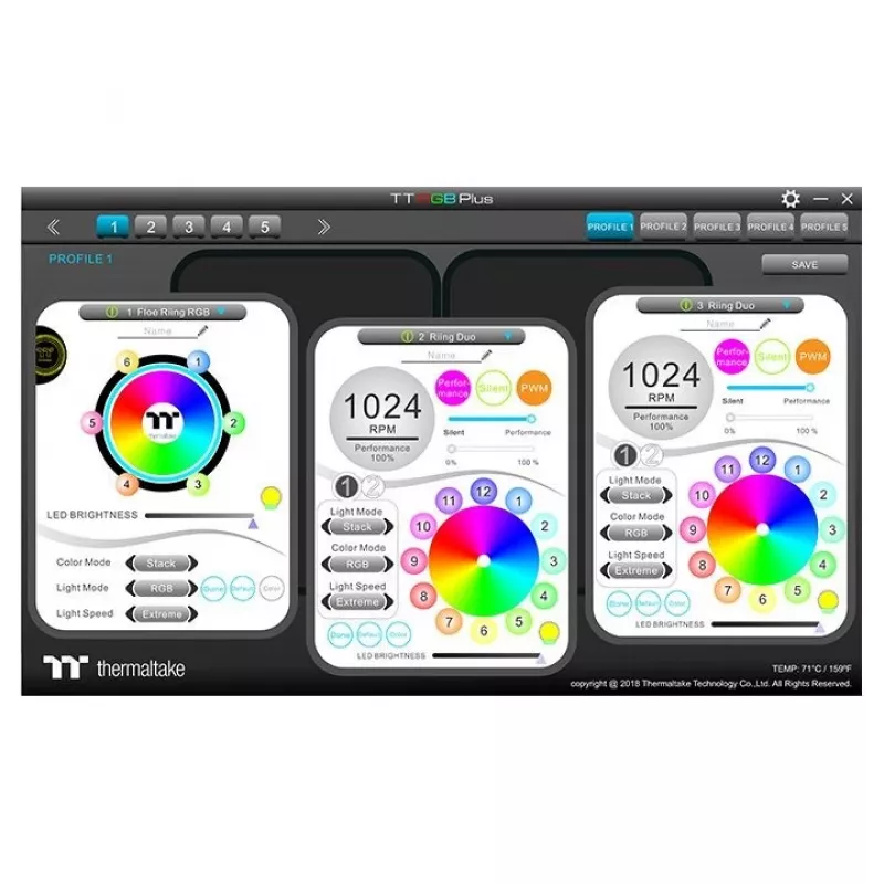 Skysčio aušinimo sistema Thermaltake Floe DX RGB 360